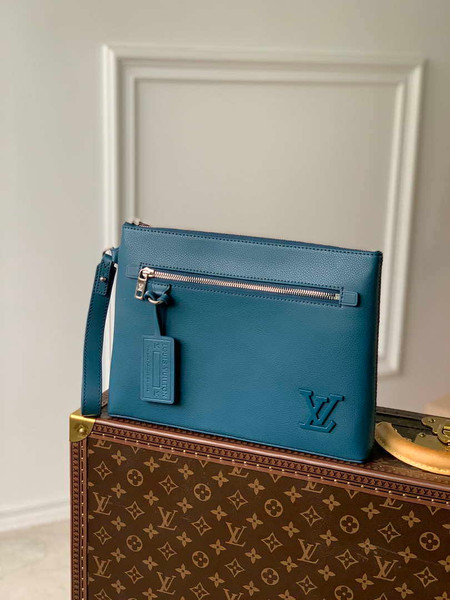 Louis Vuitton M81029 LV Aerogram Pochette iPad Blue