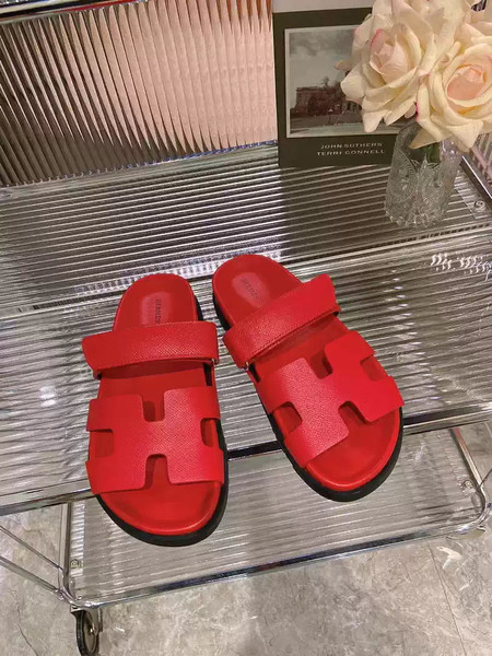 Hermes H222857 Men Women's Hermes Chypre sandals H908907