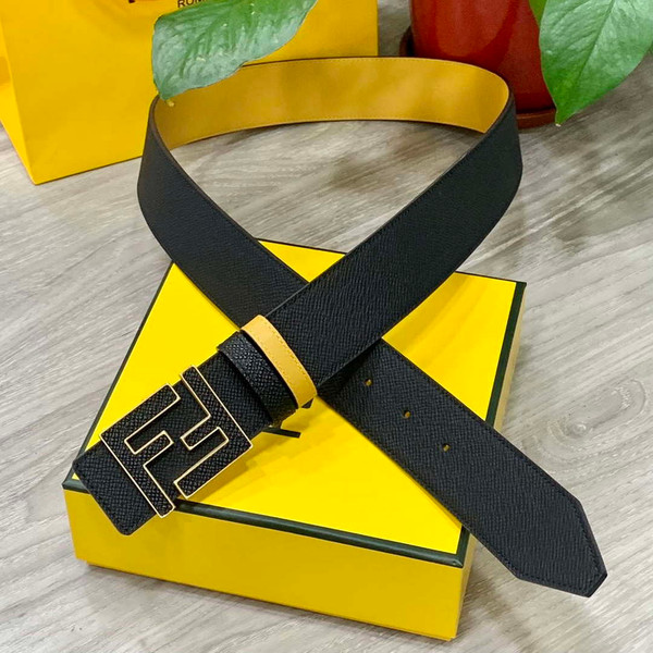 Fendi 7C0424 Belts Designer Calfskin wide 4.0CM F090124