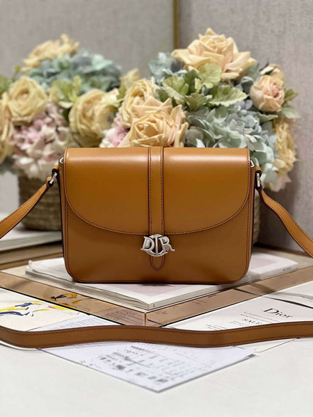 Dior M0051 Crossbody Men Bag Smooth Calfskin Brown