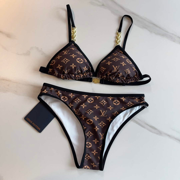LV 1AAUPZ Louis Vuitton Women's Fashion Swimsuit Bikini L65381