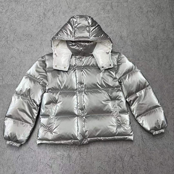 Moncler H20931C Women's Gaou Down Jacket Silver 88622