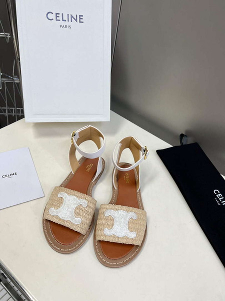 Celine 352402248C Women's Lympia Flat Strap Sandals C22480