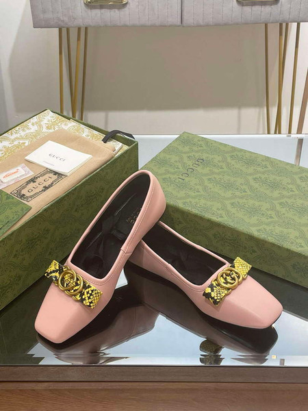 Gucci 726052 Women's Interlocking G Ballet Flat G38271