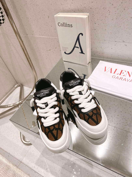 Valentino Women's Men's one Stud XL Trainer in Nappa Leather V54901