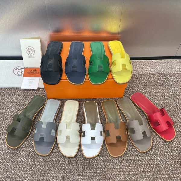 Hermes H021056Zv03340 Women Oran Sandal H33627