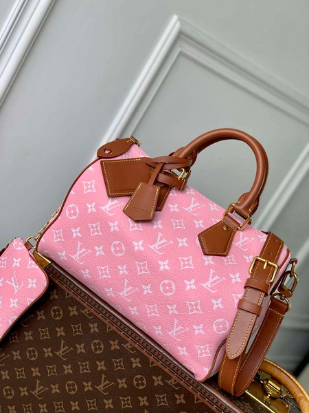 LV M13914 Louis Vuitton Speedy P9 Bandoulière 30 Bag Candy Pink