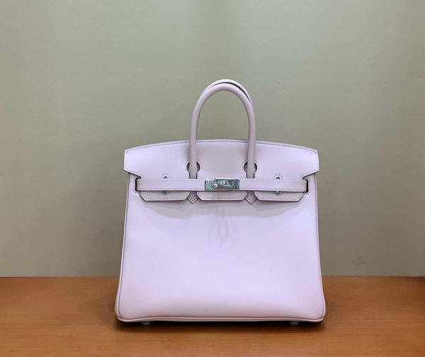 Hermes Birkin Tote Bag Swift 25 Fully Handmade H92014