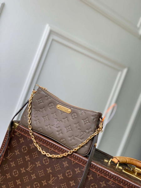 LV M25816 Louis Vuitton Pochette Liv Bag Smoke Gray