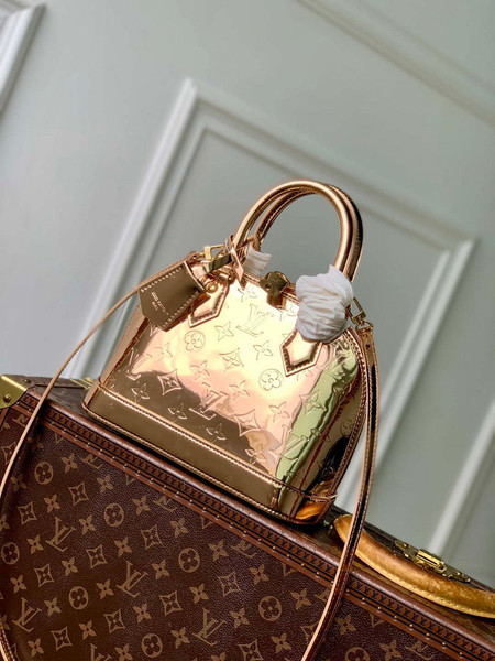 LV M27037 Louis Vuitton Alma BB Bag Copper