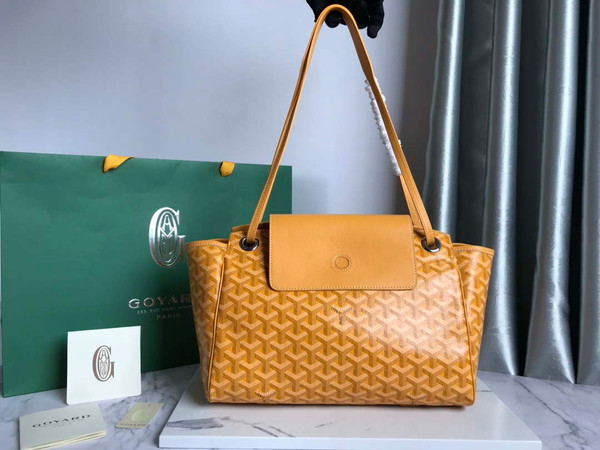 Goyard ROUETTPMLTY07CL07P Rouette Souple Bag Yellow