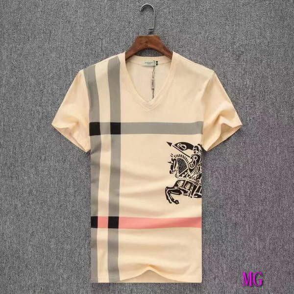 Burberry Men T-shirts Wholesale Short Sleeve Clothing B55834