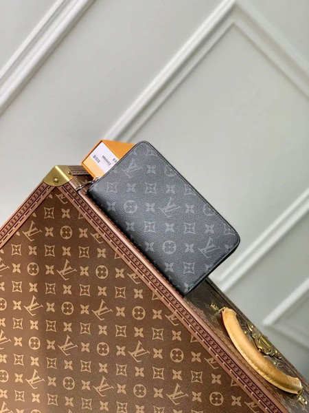 Louis Vuitton Zippy Wallet LV M60002  Monogram Eclipse
