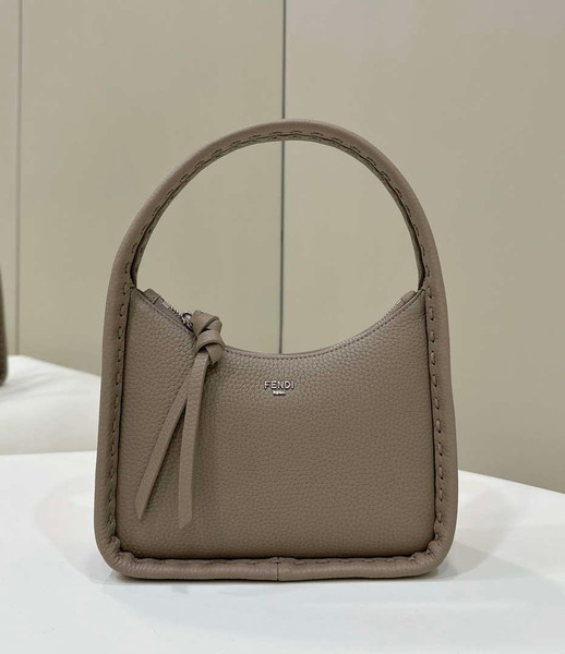 Fendi 8BS094 Mini Fendessence Gray mini bag 80165A