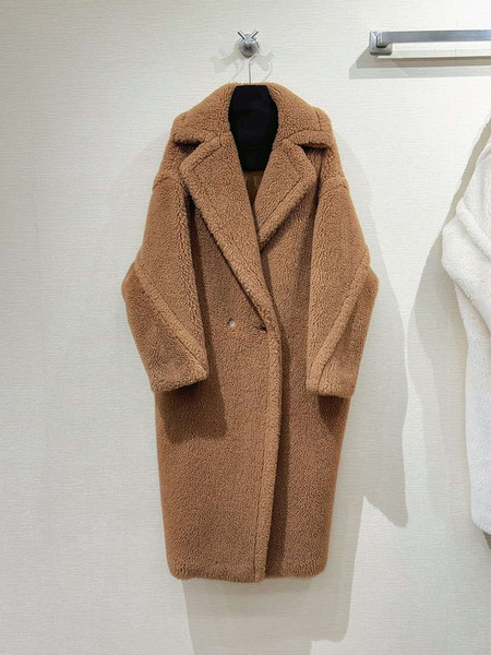 Maxmara Teddy Women's Fashion Long Coat Ma9025