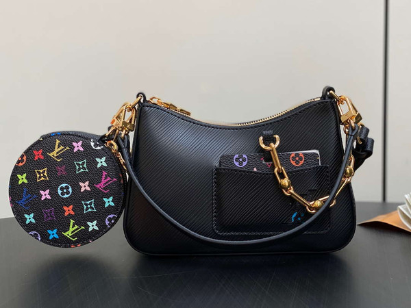 LV M13099 Louis Vuitton LV x TM Marellini Black Multicolored