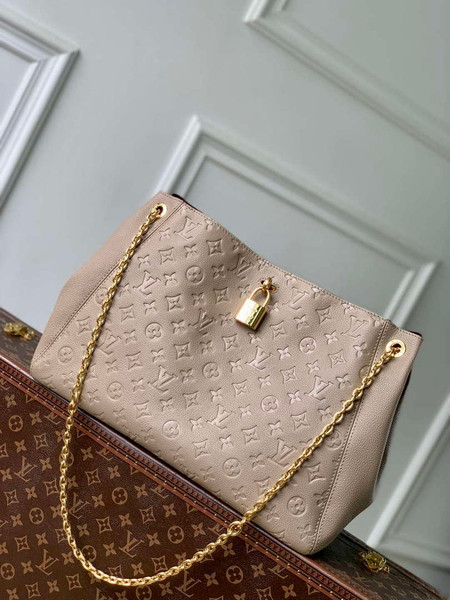 LV M14658 Louis Vuitton Anytime MM Bag Tourterelle Gray