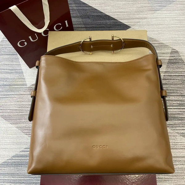 Gucci 850546 Gucci Beatrix Large Tote Bag Brown
