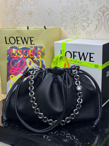Loewe A411FPDX01 Large Flamenco purse in mellow nappa lambskin L9011