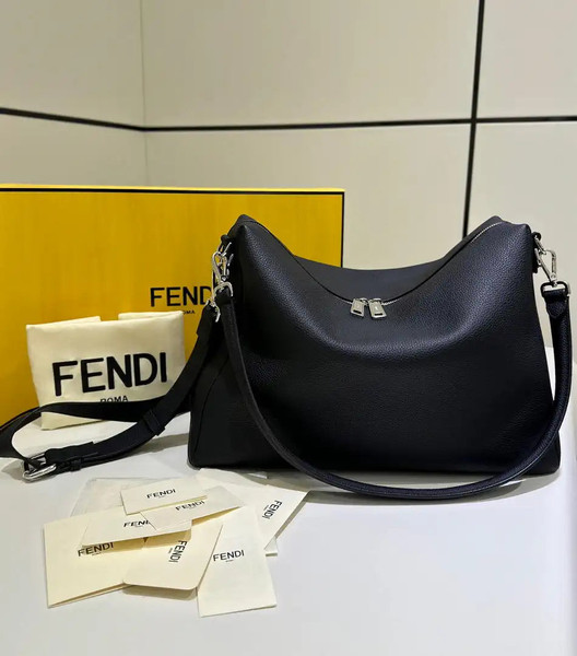 Fendi Lui Large Black leather bag 7VA667