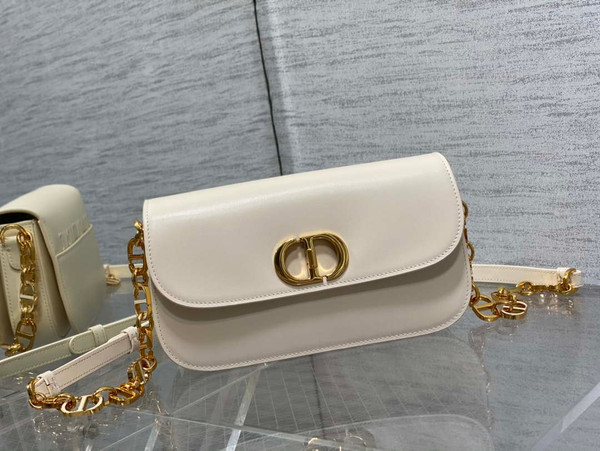 Dior M9260 30 Montaigne Avenue Bag Dusty Ivory Box Calfskin