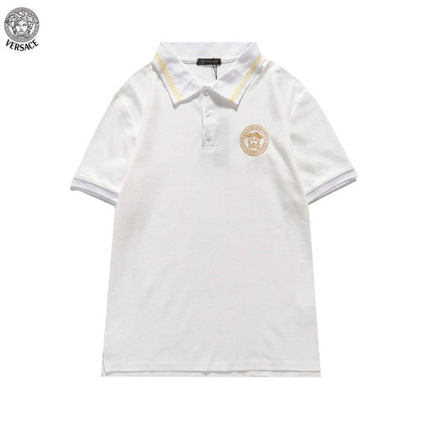 Versace Men la Greca logo Medusa Cystal T-shirt V69611