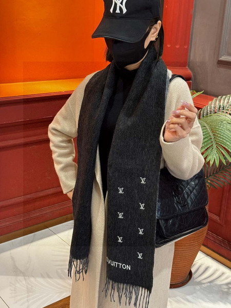 Louis Vuitton Fashion Double-faced Cashmere Scarf L39040