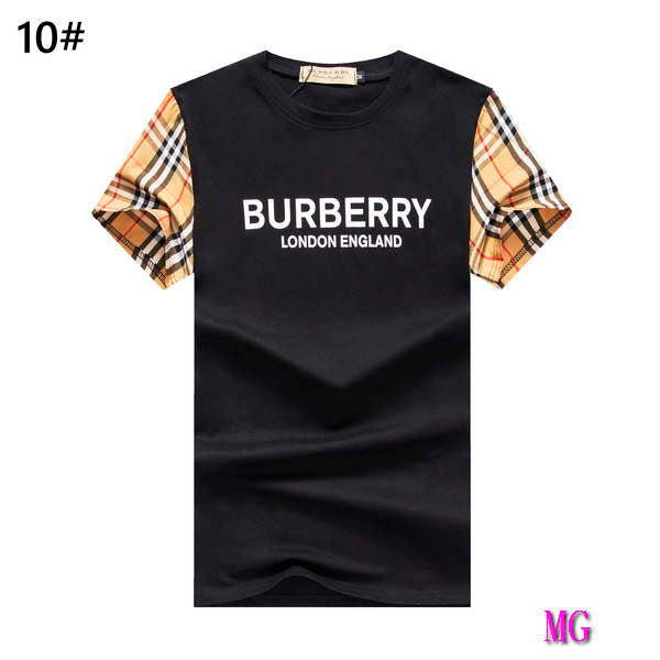 Burberry Men T-shirts Wholesale Short Sleeve Clothing B55853