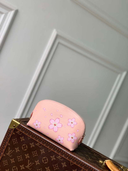 LV M14052 Louis Vuitton LV x TM Cosmetic Pouch PM Bag Pink