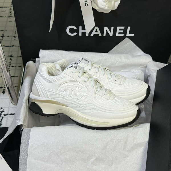 Chanel G45077 Women's 24B Trainer Fabric Sneaker C912467