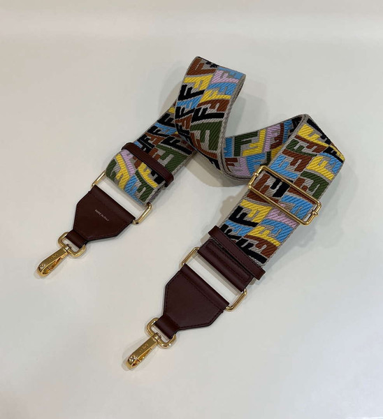 Fendi F10056 Handbag Shoulder Strap FF Logo 907