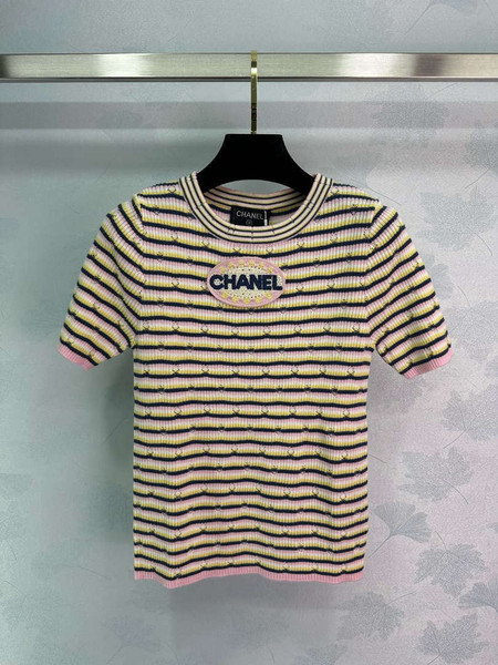 Chanel Women's Fashion Knitted T-shirt C81017
