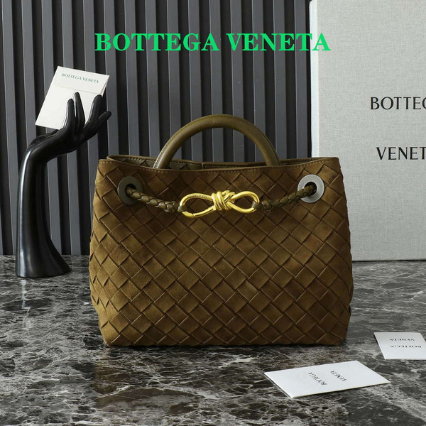 Bottega Veneta BV 743568 Small Andiamo with Suede Bag BV9003