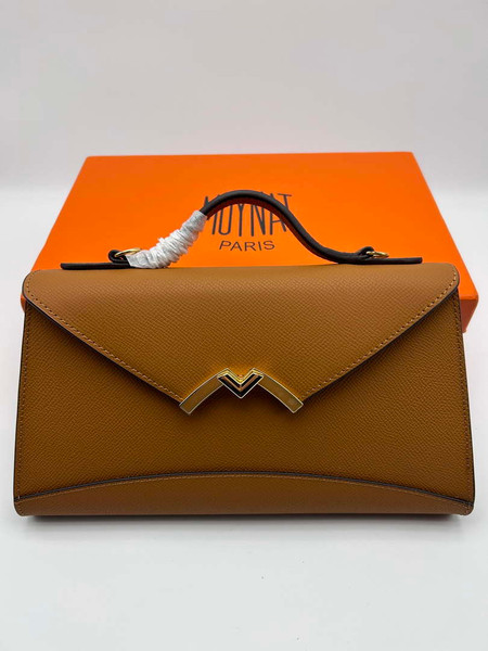 Moynat MC8L9V Gabrielle Clutch Gold Hardware Mt1014