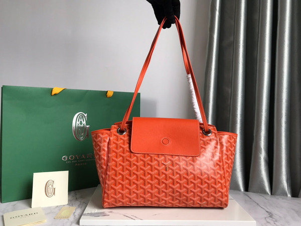 Goyard ROUETTPMLTY07CL07P Rouette Souple Bag Orange