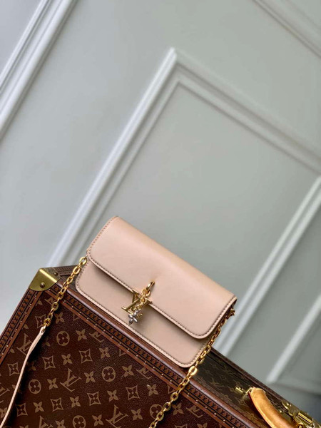 LV M14581 Louis Vuitton Wallet On Chain LV Bloom Bag Macchiato Cream