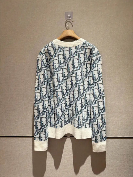Dior Women Illusion Sapphire Sesame Sole Sweater D38610