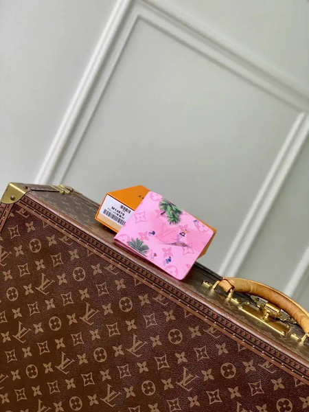 Louis Vuitton LV M14879 Slender Wallet Pink