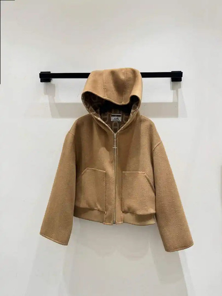 Hermes Women Monogram zipper Cashmere jacket H33364