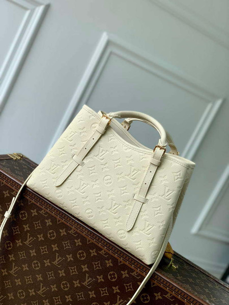 LV M11394 Louis Vuitton Babylone Tote MM Bag Cream