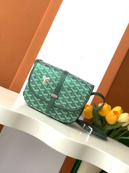 Goyard BELVE3PMLTY09CG09P Belvedere PM Bag Pearly Green