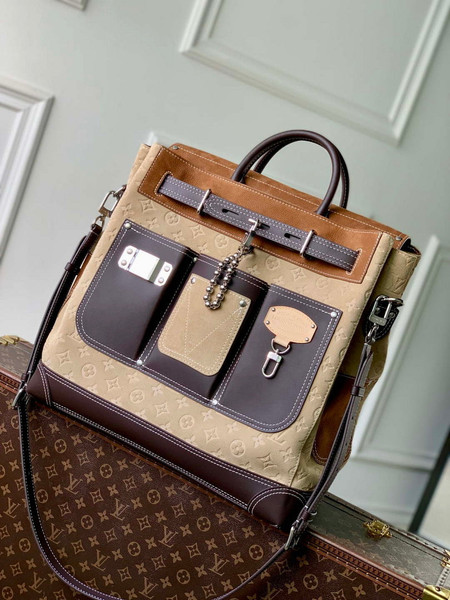 Louis Vuitton LV M26019 Steamer 40 Bag Tan