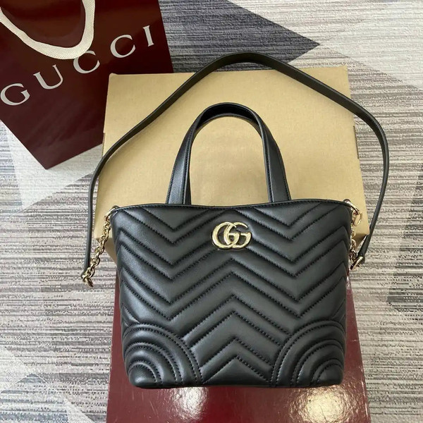 Gucci 847386 Gucci Betty mini tote bag Black