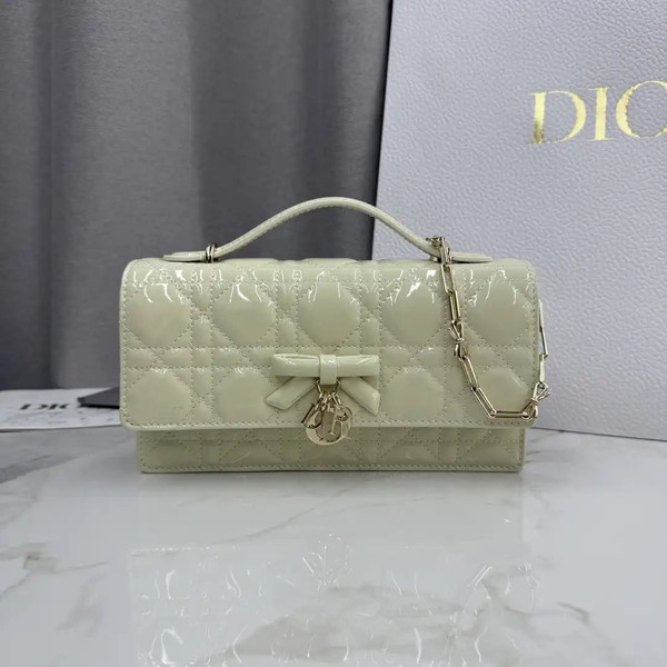 Dior S0984 My Dior Mini White patent leather