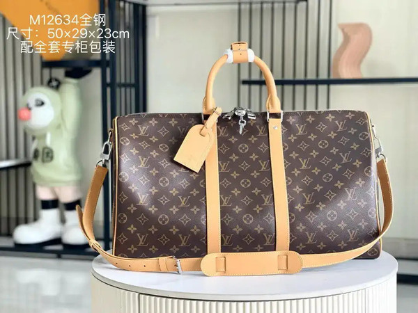 Louis Vuitton Keepall Bandoulière 50 Bag LV M12634 Monogram