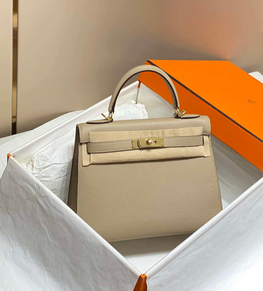 Hermes Sellier Kelly Epsom Leather Bag H213012