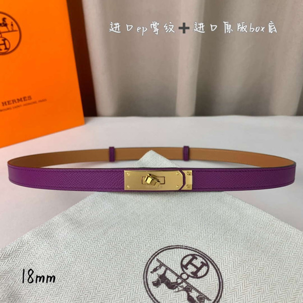 Hermes H069853CK01 Kelly 18 belt H88094