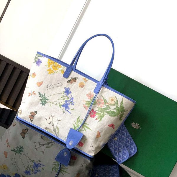 Goyard STLOUIPMLTY07CL07P Saint Louis PM Bag Blue