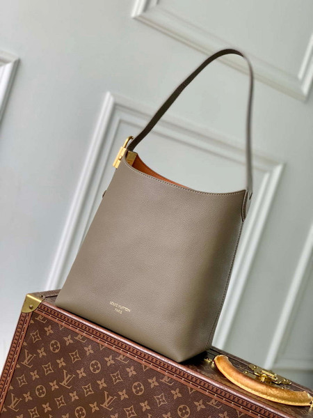 LV M15205 Louis Vuitton Low Key Hobo PM Bag Smoke