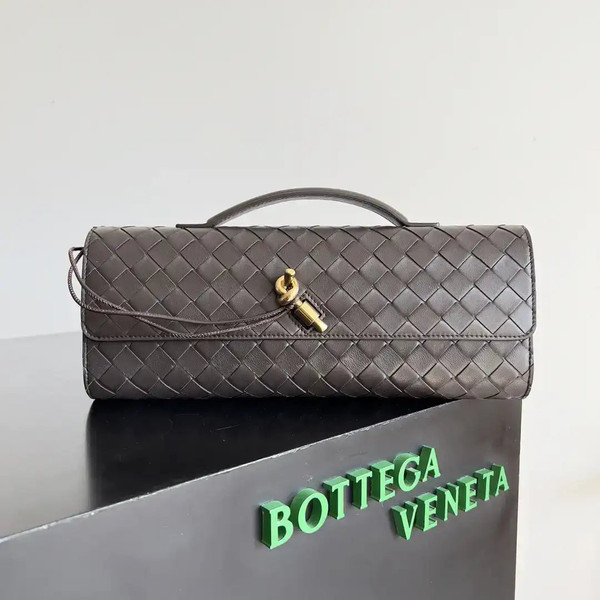 Bottega Veneta BV 741511 Long Clutch Andiamo With Handle Bv99012